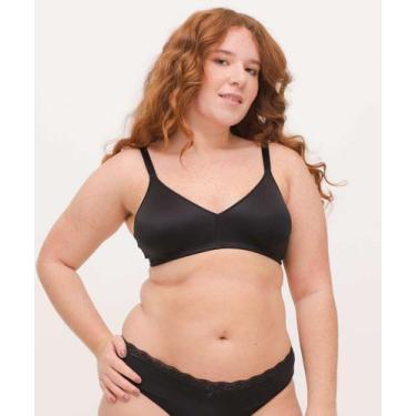 Imagem de Sutiã Com Base Sem Bojo Moderato DeMillus-05028, Preto, 44