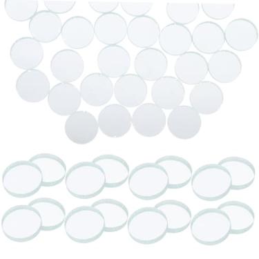 Imagem de Elementos decorativos pequenos espelhos de vidro mosaico feito à mão para projetos de artesanato, decoração de casa