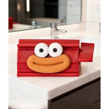 Imagem de 1 Espremedor manual de pasta de dente, suporte de pasta de dente de desenho fofo para banheiro