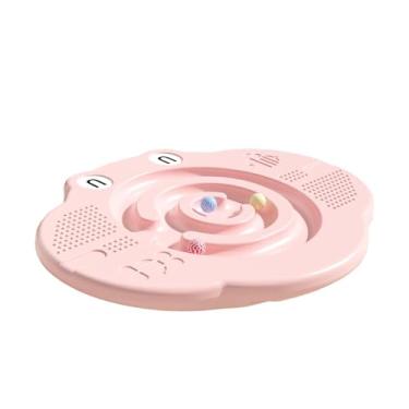 Imagem de simhoa Prancha de Equilíbrio Infantil com Bola de Equilíbrio para Exercícios e Exercícios Sensoriais - Ideal para Crianças de 3 a 12 Anos - Parque, Rosa