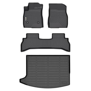 Imagem de AIPOIL Conjunto de tapetes e forro de carga para Buick Encore GX FWD 2020-2024 2024 2025 2026 Buick Encore GX FWD All Weather Protection TPE Antiderrapante Automotivo Conjunto Completo Acessórios