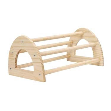 Imagem de KiBcsLic Poleiro para Galinha, Suporte de Madeira para Galinha, Brinquedo de Ginástica Fácil de Montar, Suporte de Madeira para Pássaros, Poleiro para, Poleiro