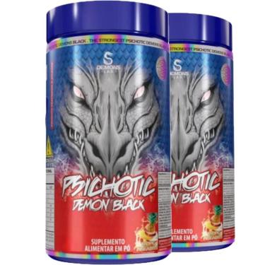 Imagem de 2x Pre Treino Psichotic Demon Tropic Pineapple 300g - Demons-Unissex
