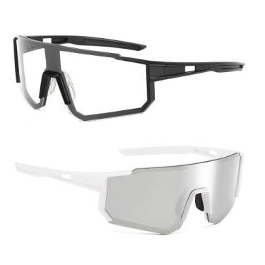 Imagem de Óculos De Sol Esportivo Bike Corrida Speed + Transparente UV - PENDULA