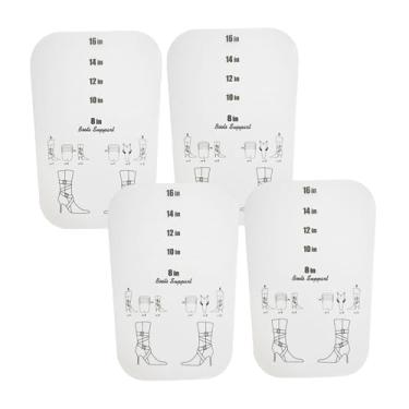 Imagem de Vaveren Conjunto de 4 Palmilhas para Botas Altas e Baixas - Suporte Fácil de Usar - Expositores para Lojas de Calçados - Ideal para Exibir Sapatos em Casa