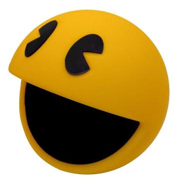 Imagem de Luminária Retrô Pac-man Para Decoração E Iluminação Ambientes