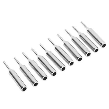 Imagem de Acouto 10 Unidades - Pontas de Ferro de Solda de Aquecimento Interno de Latão para Solda Cônica - e Durabilidade