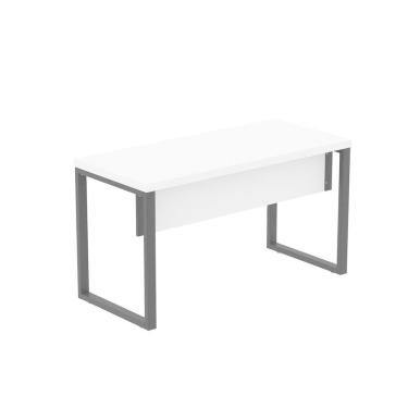Imagem de Mesa Escritório 1500x600x750mm M150-60pe40tub Branco-preto