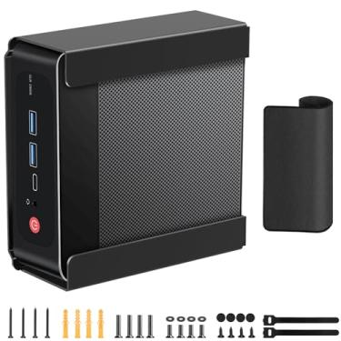 Imagem de Maozhren Suporte VESA de metal mini PC para Beelink SER5 Pro, EQi12, SER5 MAX, SER8, SER9 Pro, SER9, SER8 Pro, SER6, EQR6, EQR5, SEi13 Pro, SEi14, Vesa/parede/embaixo da mesa, suporte para Beelink