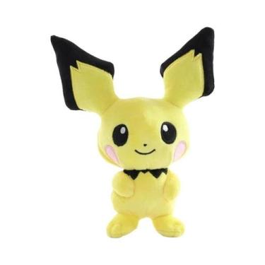 Imagem de Brinquedo De Pelúcia Pokémon Para Crianças 2025 Alta Qualidade Pikachu