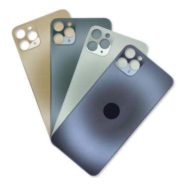 Imagem de Tampa Traseira De Vidro Para iPhone 11 Pro Max Premium Vidro Temperado (Azul)