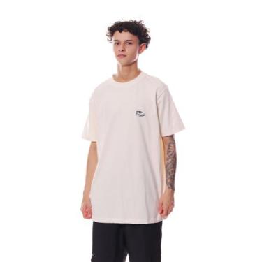 Imagem de Camiseta Bali Company Gol Quadrado Embroidery, Off white, gg