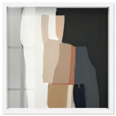 Imagem de Passageway III Shadowbox Print Modern Boho Wall Art por Art Remedy, moldura branca, 33 x 33