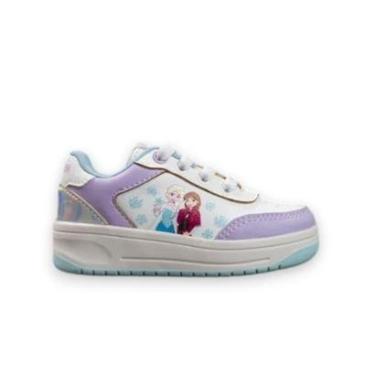 Imagem de Tênis Disney Frozen Infantil Meninas Conforto Casual-Feminino