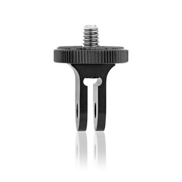 Imagem de SKYJFFJ Suporte de tripé para adaptador de tripé Gopro 1/4-20, adaptador de montagem de câmera, tripé compatível com GoPro Hero 8/9/10/11/12, Sony, Xiaomi, Yi, Sjcam Câmeras de Ação e Outros Acessórios Padrão 1/4