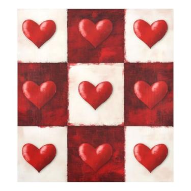 Imagem de Blueangle Capa magnética Love Heat para lava-louças, decoração frontal da capa da máquina de lavar louça, adesivos de eletrodomésticos, adesivos de eletrodomésticos, adesivo magnético decorativo de