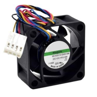 Imagem de 1 peça MC40201V2-Q000-S99 4020 40 mm 12V 0,9W 4 fios PWM ventoinha de refrigeração 40 * 40 * 20 mm