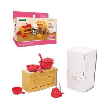 Imagem de Conjunto De Móveis Em Miniatura Para Casa De Bonecas 1:12 Escala Cozin