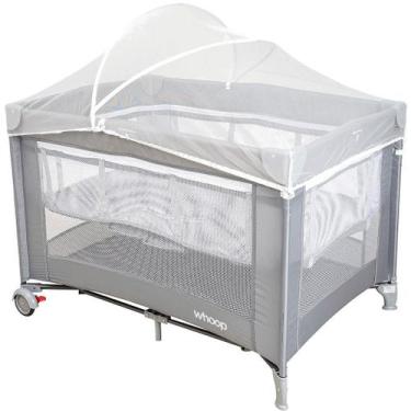 Imagem de Berço Cercado Desmontavel Portatil Kiddo Whoop Bliss Grafite
