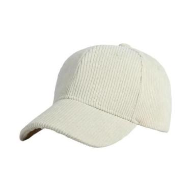 Imagem de Boné De Corduroy Para Homens E Mulheres, Cor Sólida, Simples, Estilo D