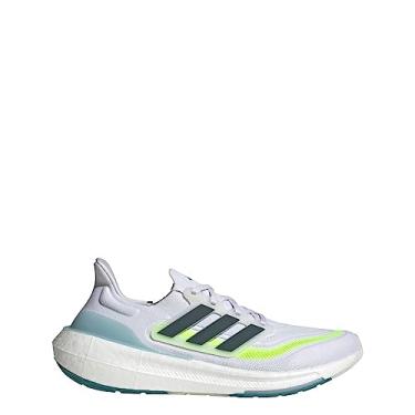 Imagem de adidas Tênis de corrida masculino Ultraboost 23, Branco/noite ártica/limão lúcido, 12.5 Women/11.5 Men