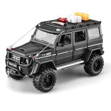Imagem de Toy Car Babo G550 em liga de escala 1:24 com som, luz e fricção - taiy