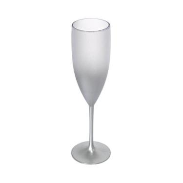 Imagem de 5 Taças Champanhe Acrílico Degrade 160ml Natal Festas Drink - M&CA PLA