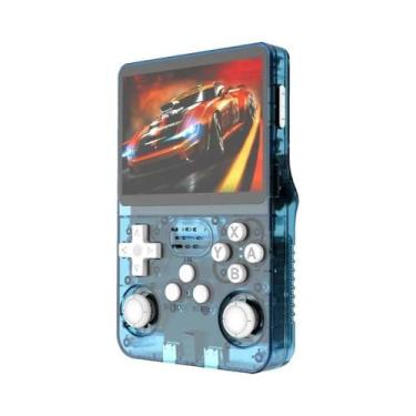 Imagem de Console De Jogo Portátil 128G R36S Com Tela IPS De 3,5 Polegadas, Jogo