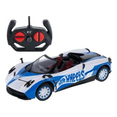 Imagem de Carrinho De Controle Remoto 7 Funções Hot Wheels Outbreak Azul