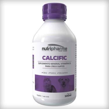 Imagem de Calcific Suplemento Vitamínico Mineral para Cães e Gatos - 100 mL - Nu