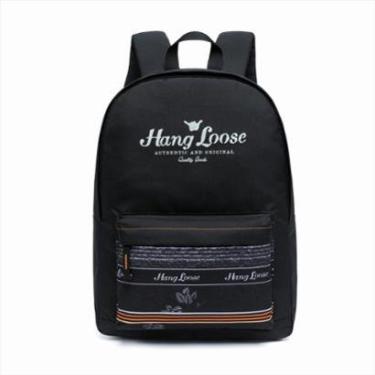 Imagem de Mochila Hang Loose Masculina Espaçosa Casual Resistente Moderna-Masculino