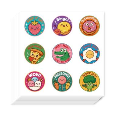 Imagem de AHANDMAKER 180 peças adesivos de recompensa adesivos autoadesivos de incentivo para agenda, calendário, scrapbook, artesanato, artes, diário, saco de presente, selo, tema de decoração de festa