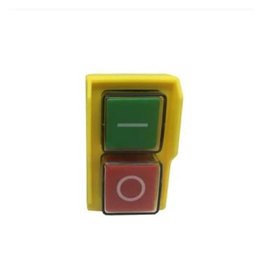 Imagem de DZ04 Interruptores de botão eletromagnético à prova d'água de 4 pinos para máquina de moagem 250VAC 8 (6) A