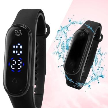 Imagem de Relógio Feminino Digital Led Silicone Bracelete Orizom Maria