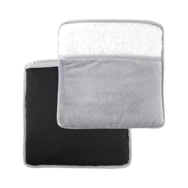 Imagem de Almofada Elétrica De Aquecimento Para Pés De Inverno Em Pelúcia Macia,