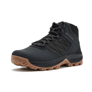 Imagem de Columbia Bota masculina impermeável Transverse Hike, Preto/preto, 9.5 Wide
