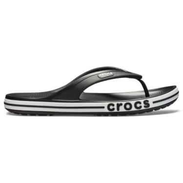 Imagem de Chinelo crocs bayaband flip black/white - 35