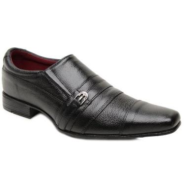 Imagem de Sapato em Couro Social Bico Fino Exclusivo Confortável 403 - Le Sporti