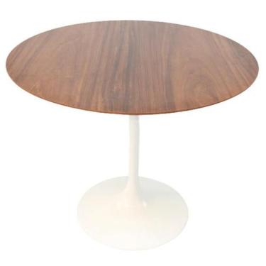 Imagem de Mesa de Jantar Tulipa Saarinen Redonda 140 cm - Imbuia - Personal Deco