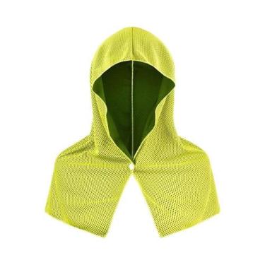 Imagem de Toalha Refrescante Com Capuz Para Homens E Mulheres, Proteção UV, Seca
