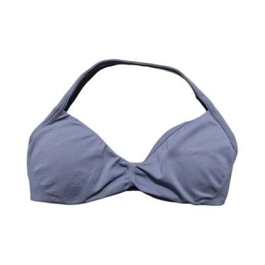 Imagem de Sutiã Esportivo Feminino Com Alças Finas E Costas Abertas, Bojo Removí