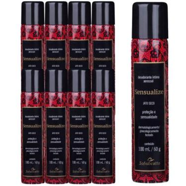 Imagem de Kit 9 Desodorante Intimo Feminino Sensualize Sedução Atacado - Sofisti