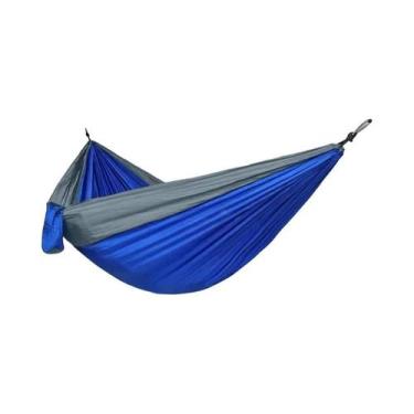 Imagem de Rede De Camping Portátil Para Uma Pessoa Em Nylon, Cama Suspensa De Te