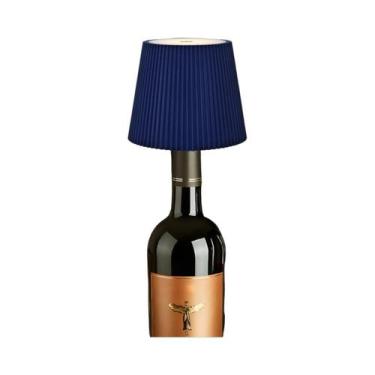 Imagem de Lâmpada LED Portátil Sem Fio Para Garrafa De Vinho Com Controle Por To