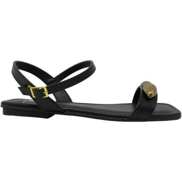 Imagem de Sandália Feminina Rasteira Casual Dia a Dia Passeio Trabalho Verão Conforto Moleca 5462.143