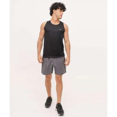 Imagem de Bermuda Masculina Fitness Básica MR-55000, Cinza, P