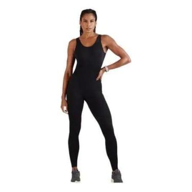 Imagem de Macacão Seamless Basic Lupo Sport 71368-001, Preto, P