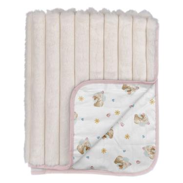 Imagem de Manta Canelada para Bebê 70cm x 90cm Baby Joy
