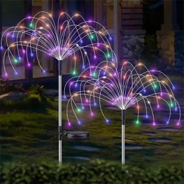 Imagem de Luz Solar LED À Prova d'Água Para Fogos De Artifício Com 90/120/150 LE