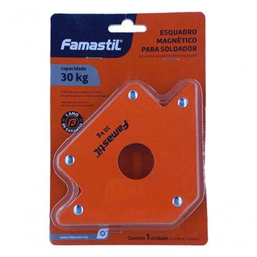 Imagem de Esquadro Magnetico Para Solda 30 Kg Famastil